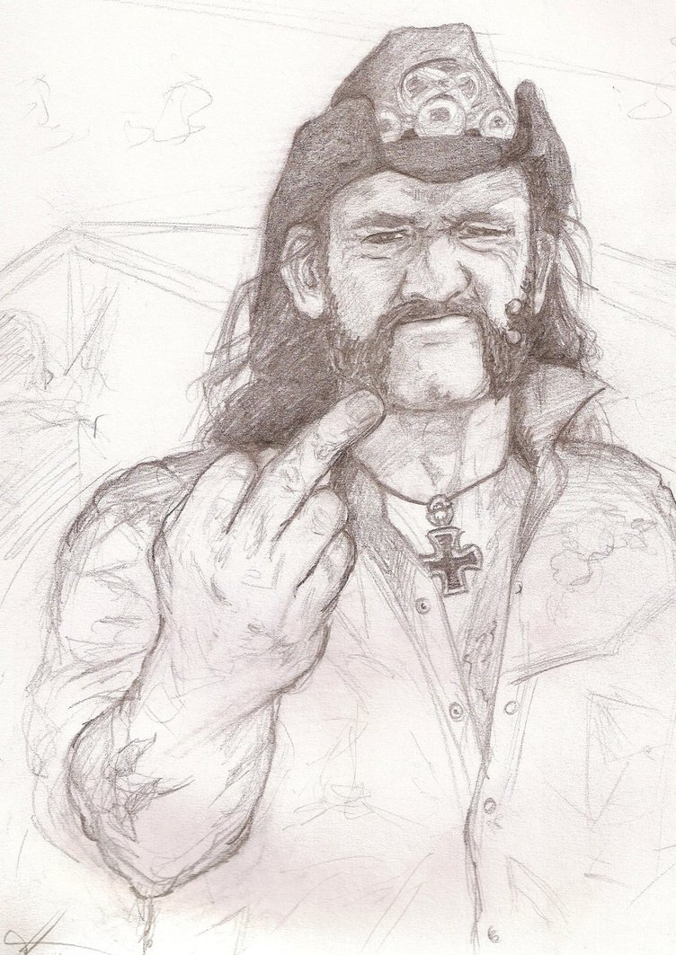 Lemmy Sketch At PaintingValley Com Explore Collection Of Lemmy Sketch