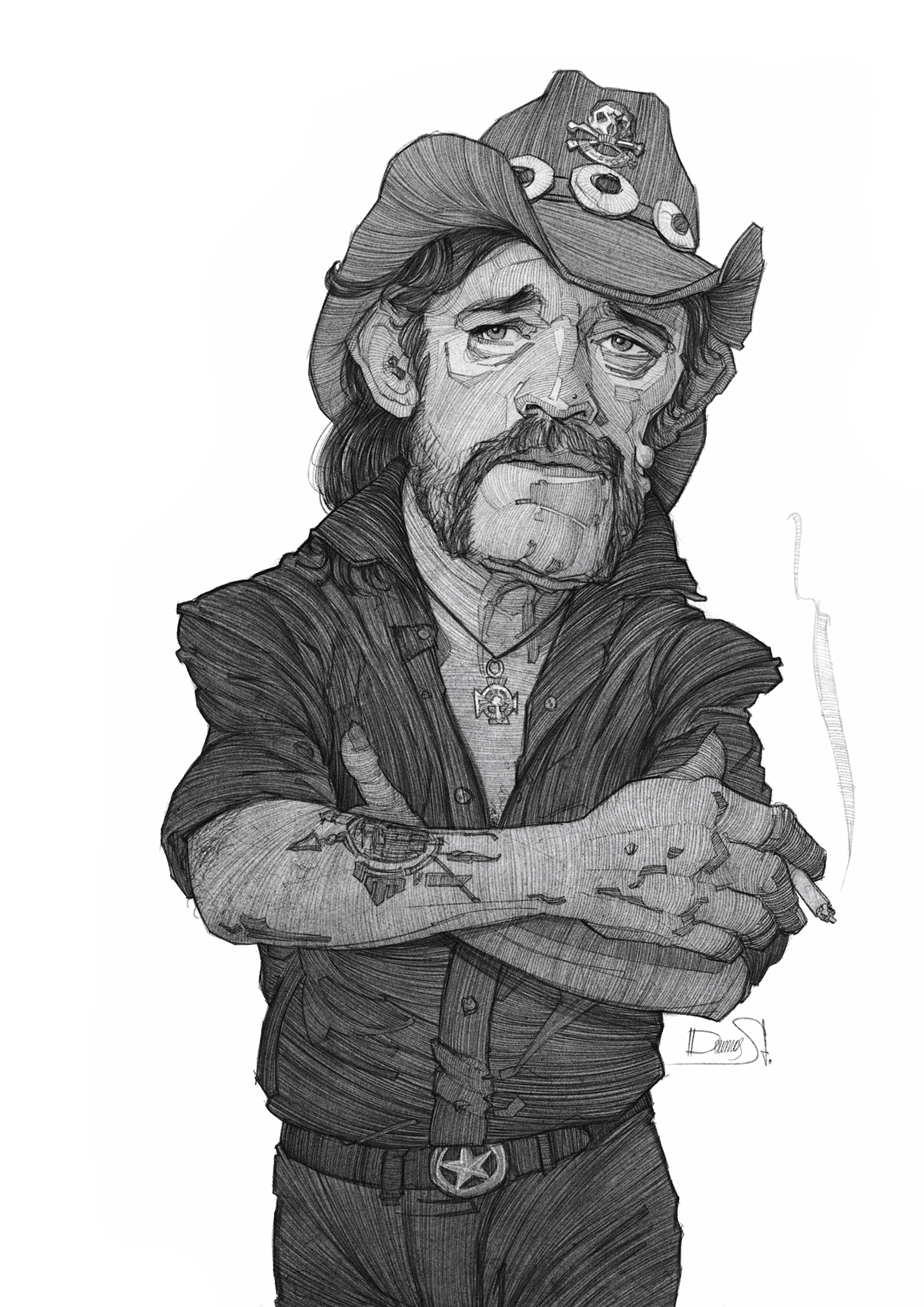1200x1697 Lemmy Illustration Sketch On Behance - Lemmy Sketch