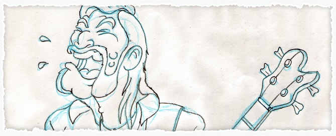 669x272 Lemmy Of Freelance Cartoonist And Illustrator Nick - Lemmy Sketch