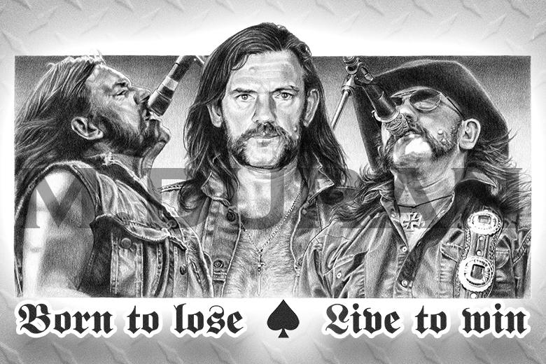 780x520 Motorhead - Lemmy Sketch