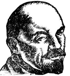 275x299 Trotsky Or Deutscher - Lenin Sketch