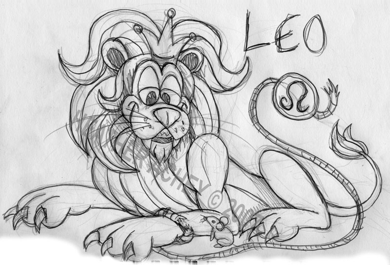 800x543 Leo Sketch By Tibby101 - Leo Sketch