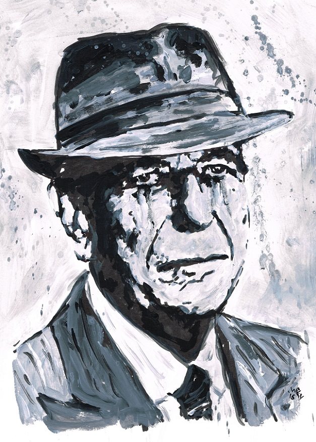 627x877 A Art Of Geoffrey Wren Bilder (S)einer Ausstellung A Virtual - Leonard Cohen Sketches