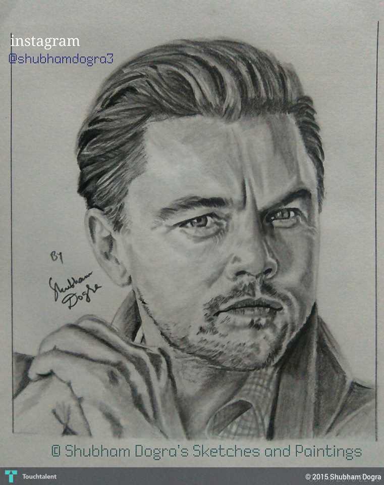 761x960 Leonardo Dicaprio Pencil Sketch By Me ) Touchtalent - Leonardo Dicaprio Sketch