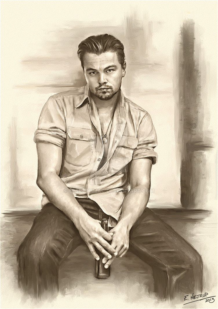 752x1063 Leonardo Dicaprio - Leonardo Dicaprio Sketch