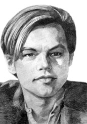 172x245 Portrait Workshop - Leonardo Dicaprio Sketch