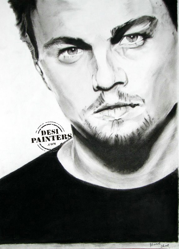 575x800 Sketch Of Leonardo Dicaprio - Leonardo Dicaprio Sketch