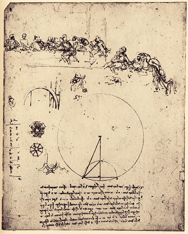 650x811 The Sketches Of Leonardo - Leonardo Sketches