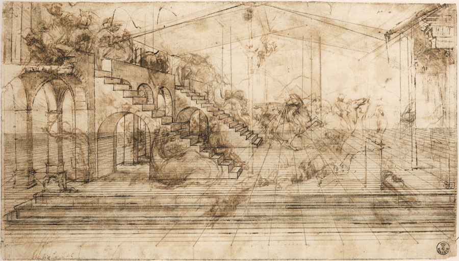 900x512 Uffizi - Leonardo Sketches