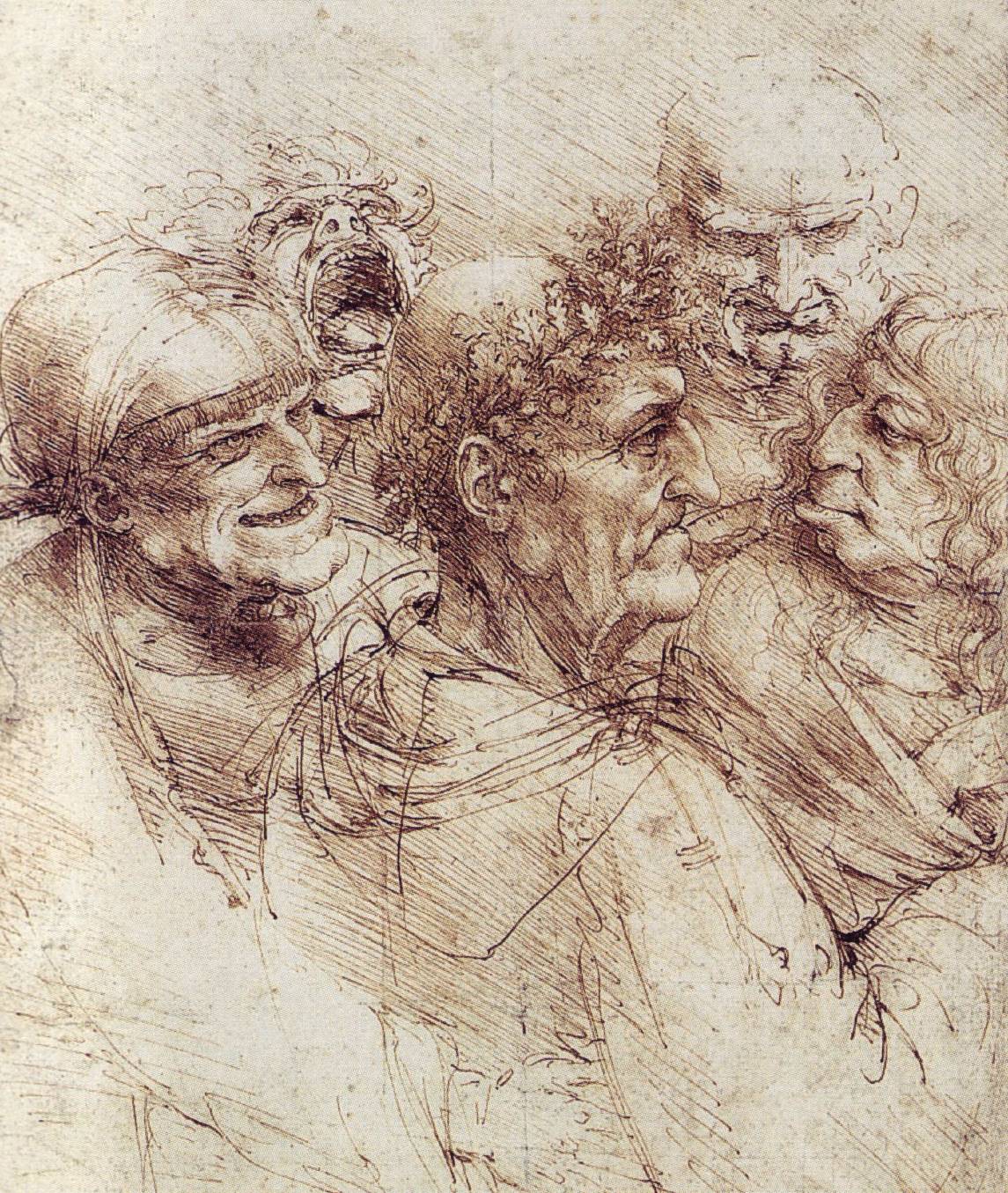 1145x1355 The Drawings Of Leonardo Da Vinci - Leonardo Sketches