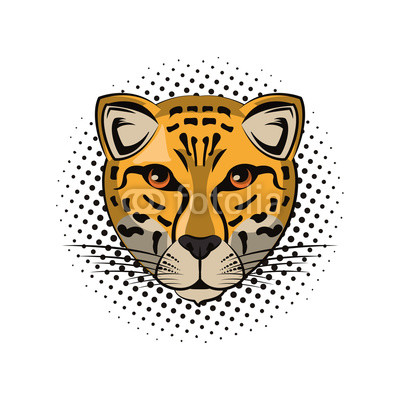 400x400 Leopard Face Cool Sketch Buy Photos Ap Images Detailview - Leopard Face Sketch