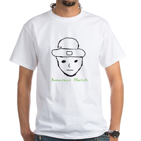 460x460 Amateur Sketch T Shirts - Leprechaun Amatuer Sketch