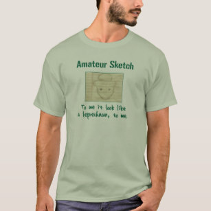 307x307 Leprechaun In Alabama T Shirts Amp Shirt Designs Zazzle - Leprechaun Sketch