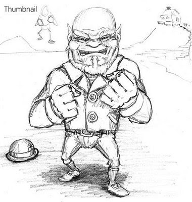 380x400 Musings By Paul Leprechaun - Leprechaun Sketch Artist