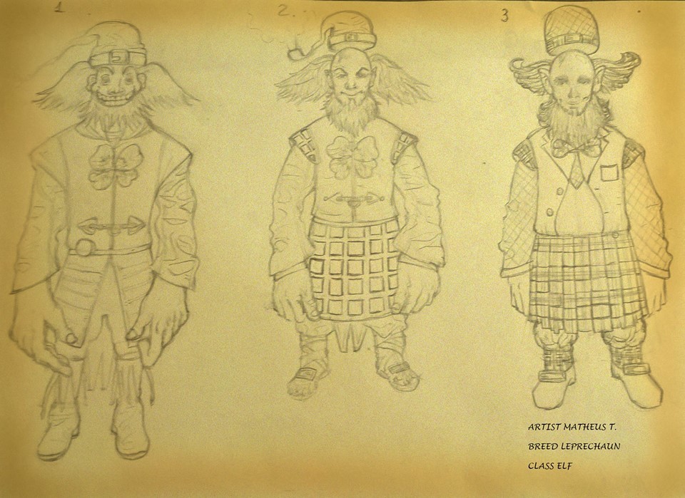 960x699 Artstation - Leprechaun Sketch Artist