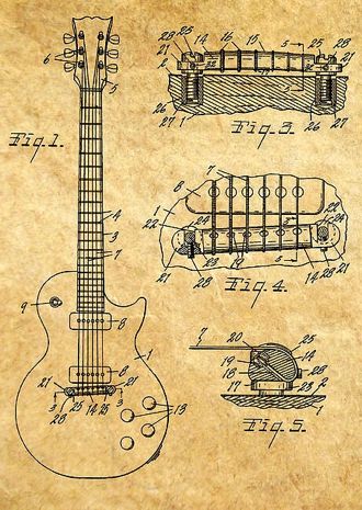 330x465 Les Paul Strummed His Way Into Hearts And History - Les Paul Sketch