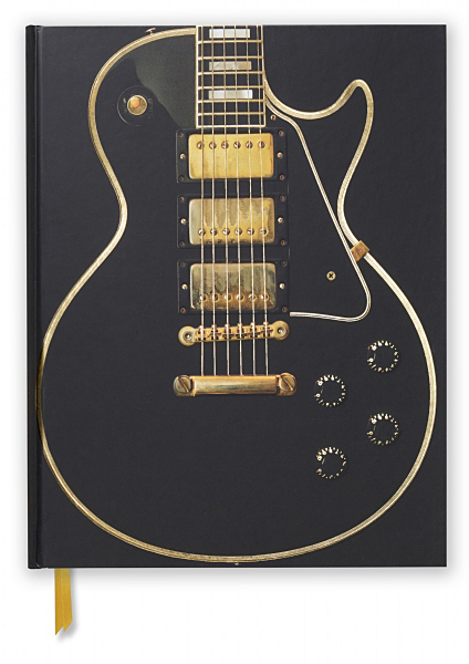 424x600 Gibson Les Paul Black Guitar (Blank Sketch Book) - Les Paul Sketch