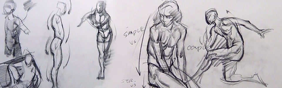 960x300 Quick Sketching The Figure New Masters Academy - Lesson Sketch