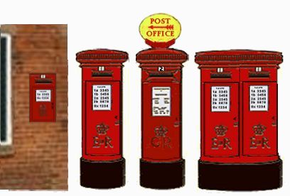 408x276 Post And Telephone Systems - Letter Box Sketch