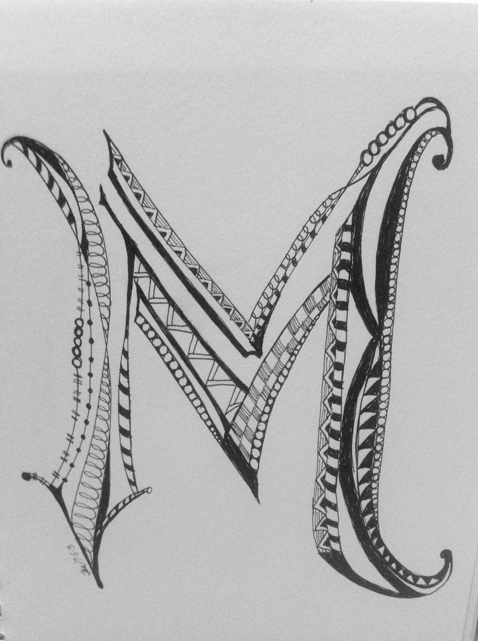 Letter M Sketch at Explore collection of Letter M