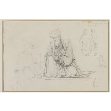 355x355 Sketch Of A Letter Writer Dadd, Richard Vampa Search The Collections - Letter Sketch