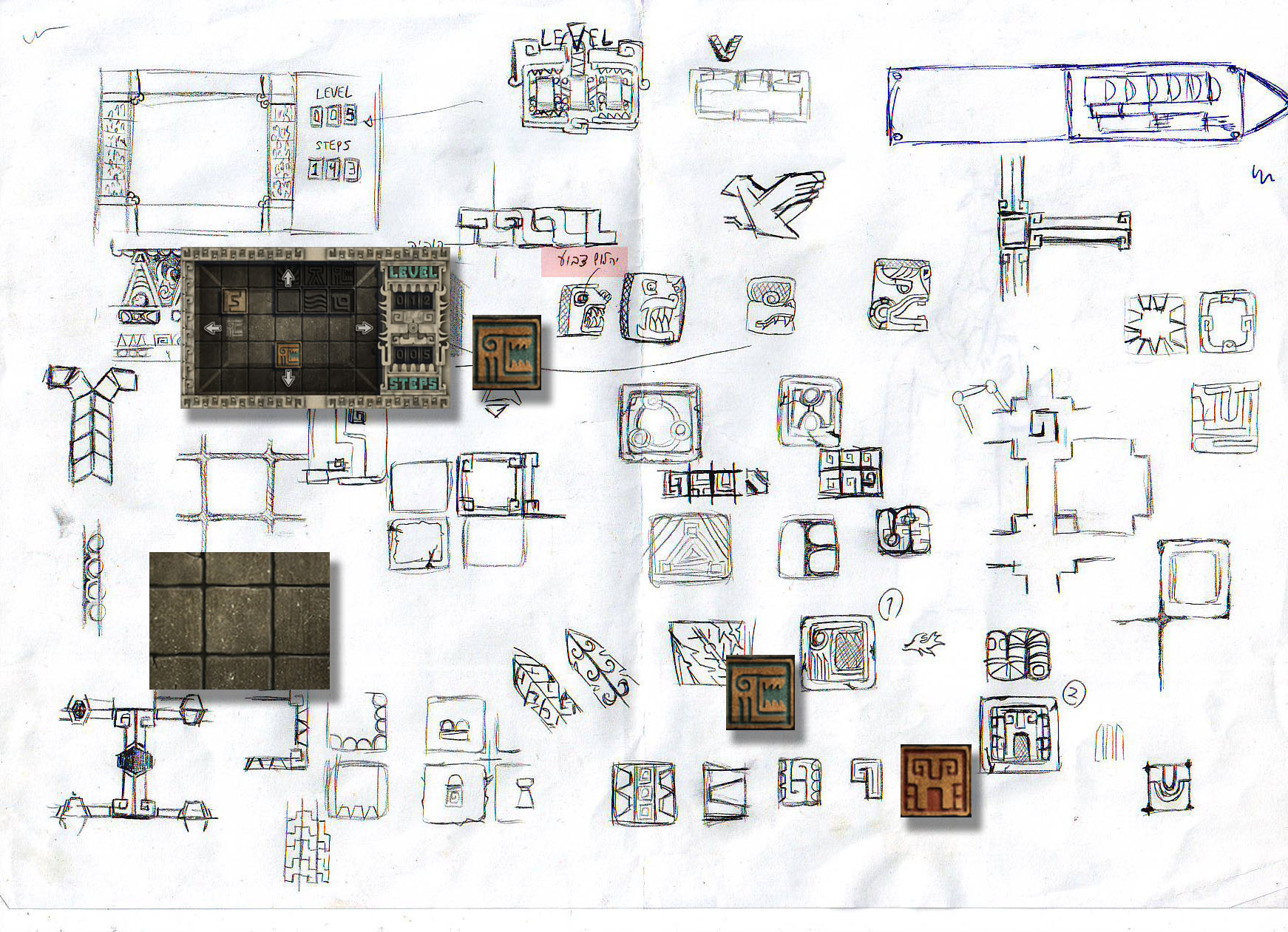 1742x1261 Test Case] Cryptica The Making Of A Mobile Game Creativitywise - Level Design Sketch