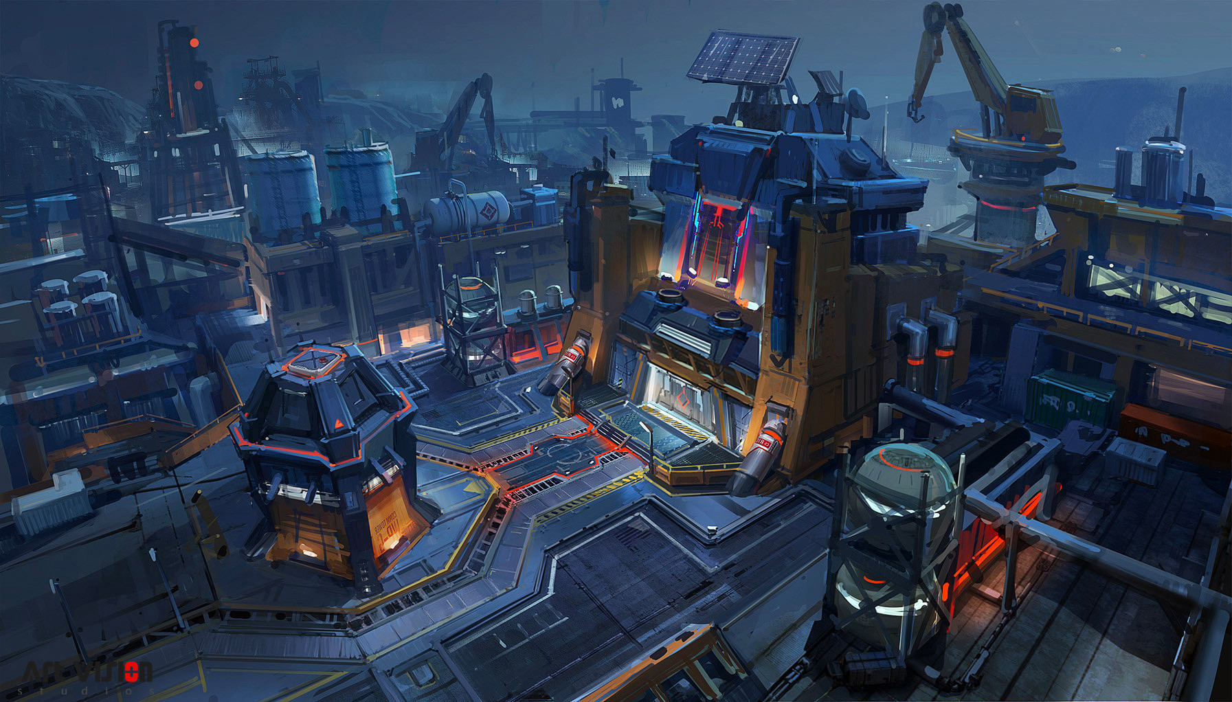 1793x1022 Dawnpu - Level Design Sketch