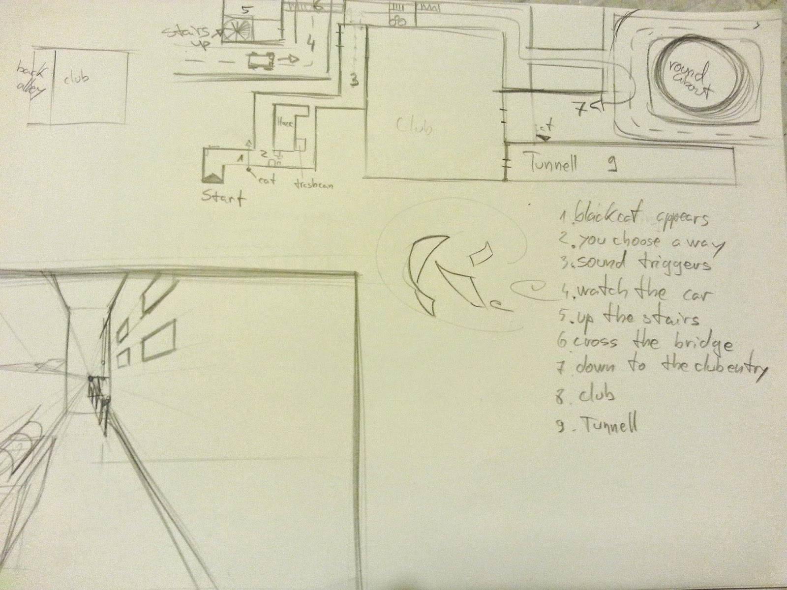 1600x1200 Ioan Rusu, Games Art Level Design Sketch For Unity Project - Level Sketch