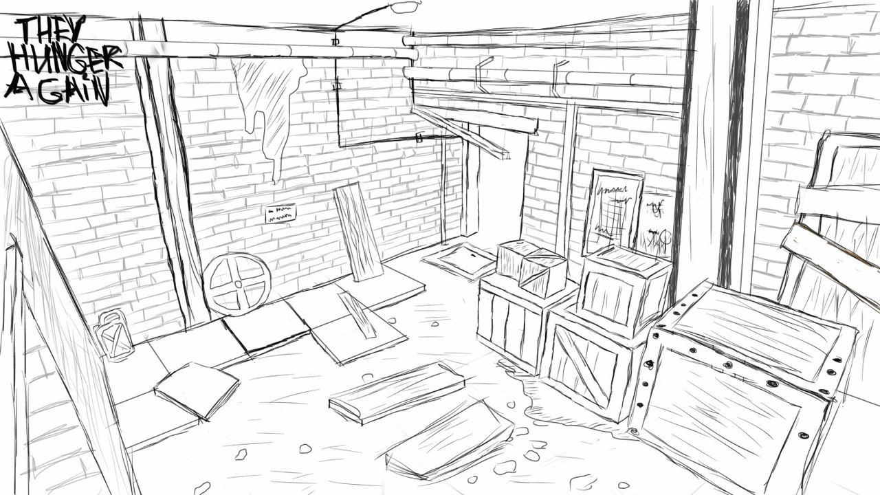 1280x720 Level Design Sketch 1 Image - Level Sketch