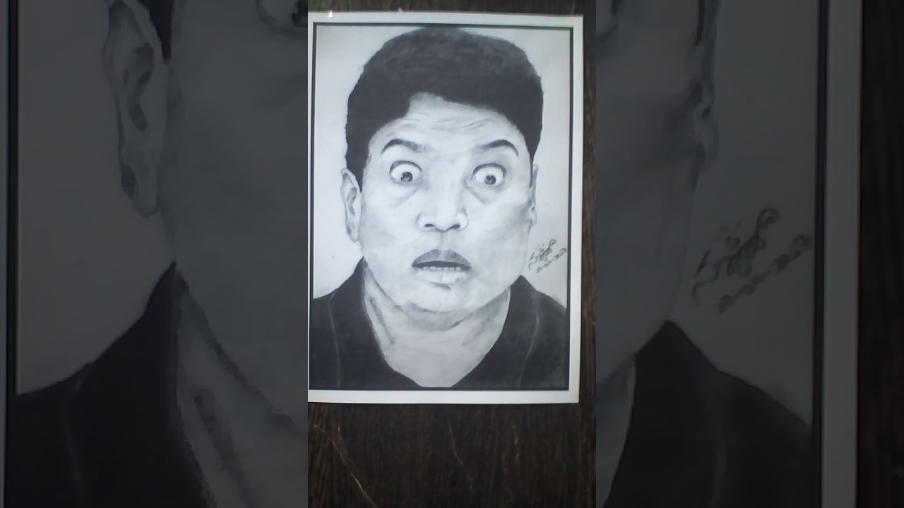 1280x720 Johnny Lever Sketch - Lever Sketch