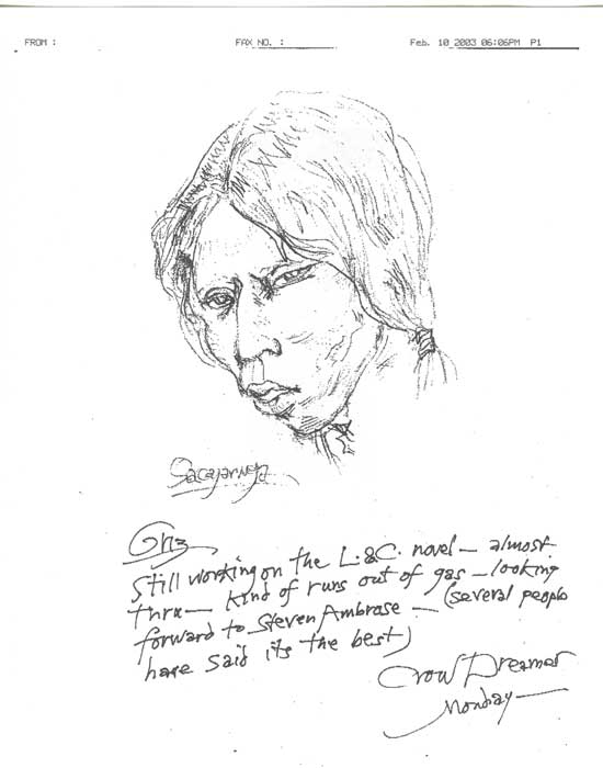 550x700 Von Schmidt Paints Lewis And Clark - Lewis And Clark Sketches