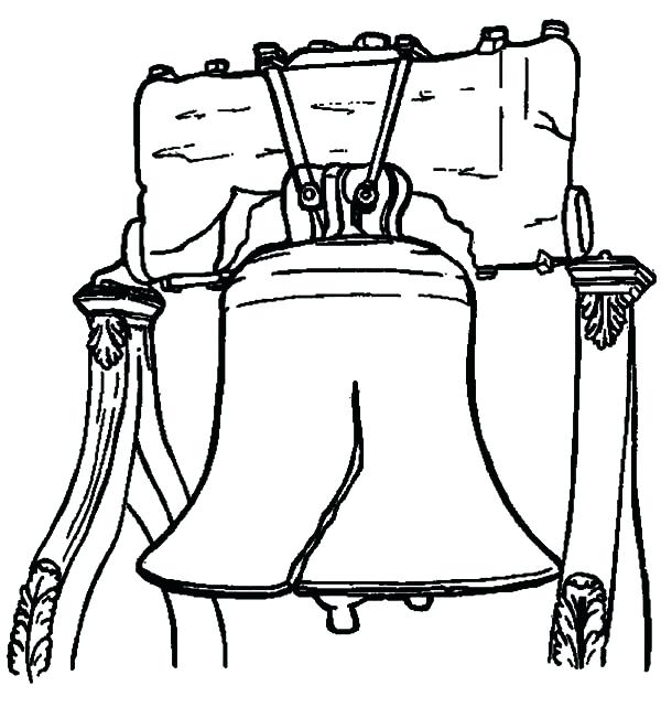 Liberty Bell Sketch at PaintingValley.com | Explore collection of ...