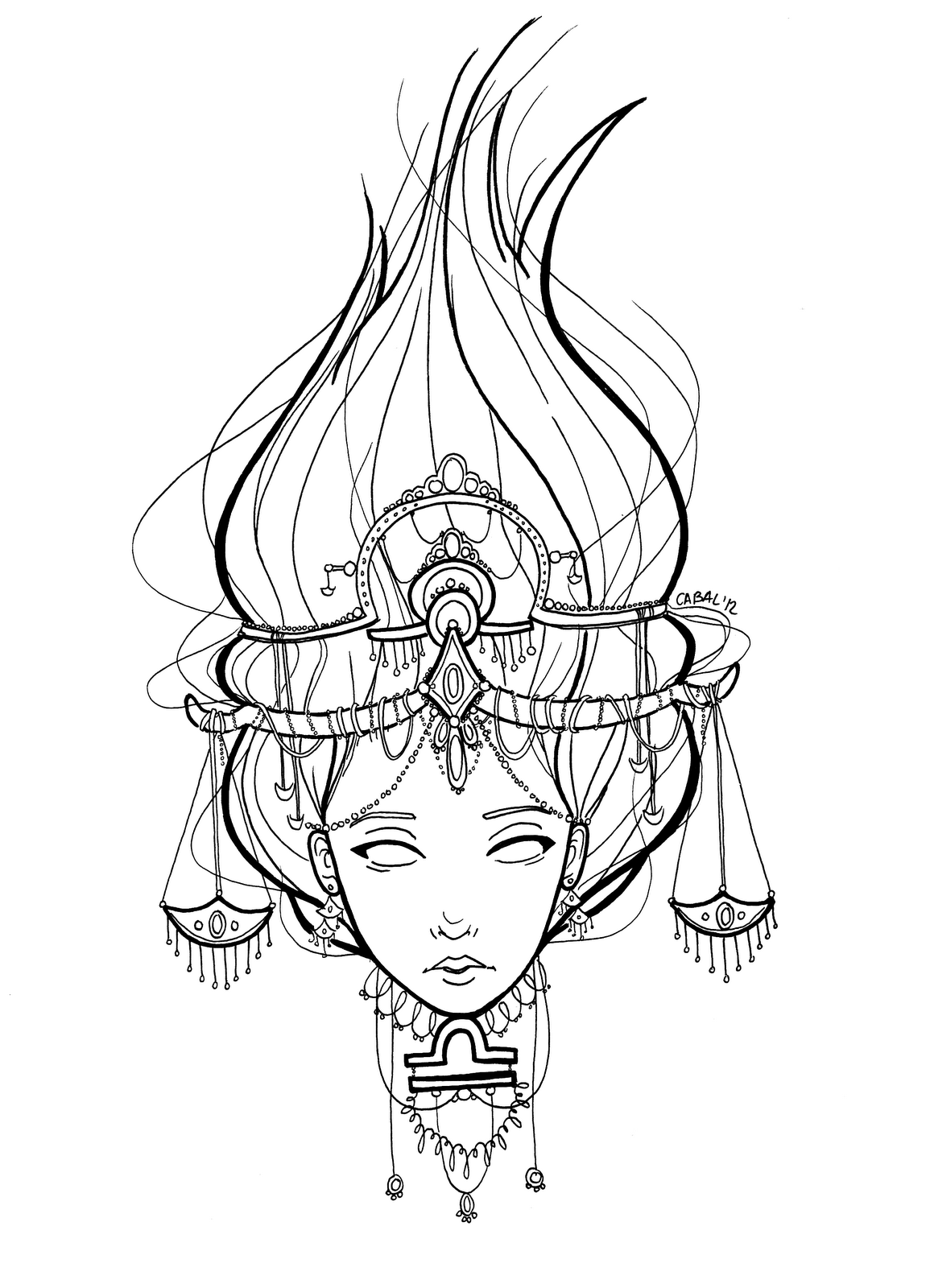 1155x1600 Libra Drawing, Pencil, Sketch, Colorful, Realistic Art Images - Libra Sketch