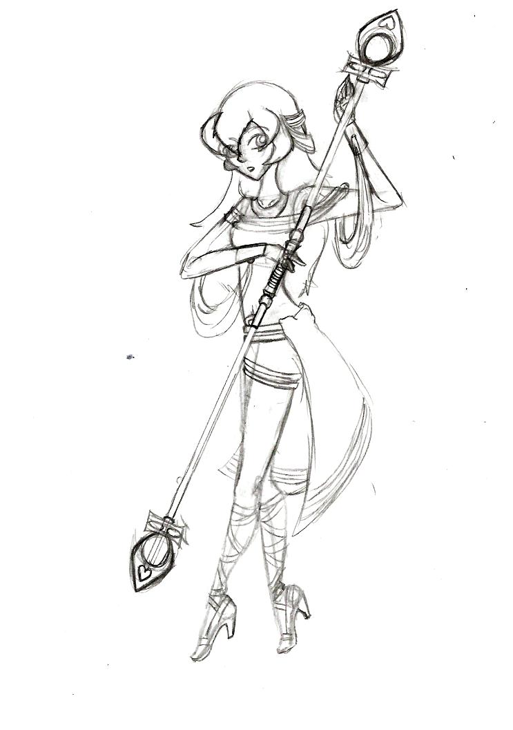 743x1056 Libra Sketch By Jadeejones - Libra Sketch