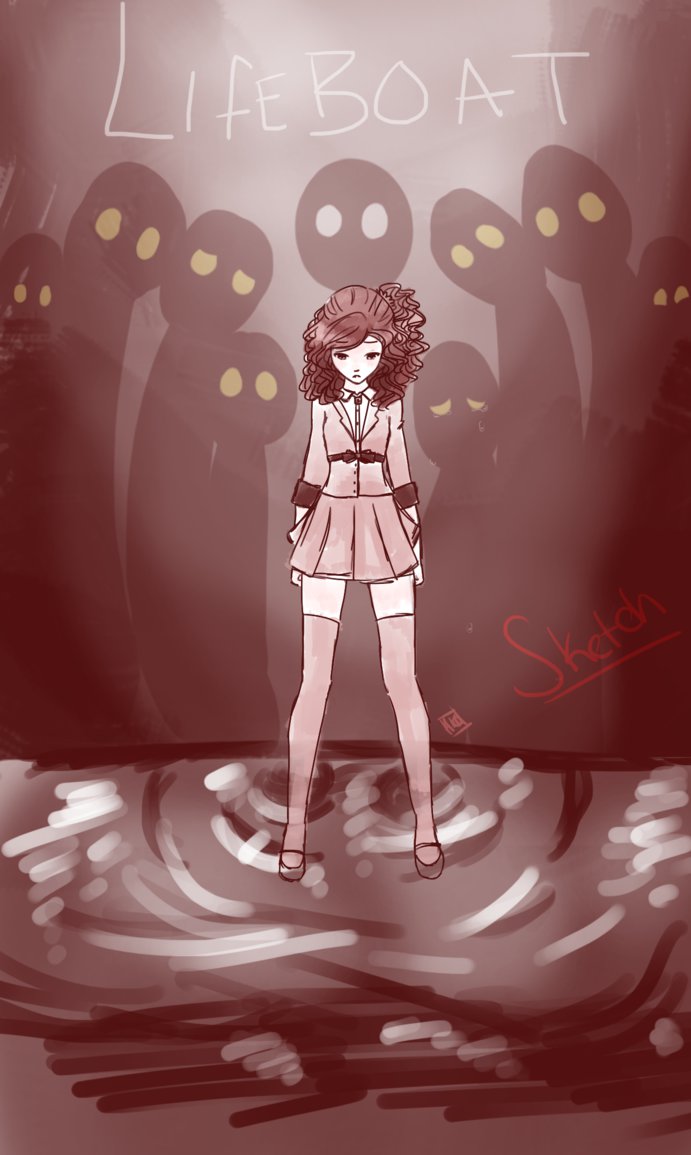 691x1155 Lifeboat - Lifeboat Sketch