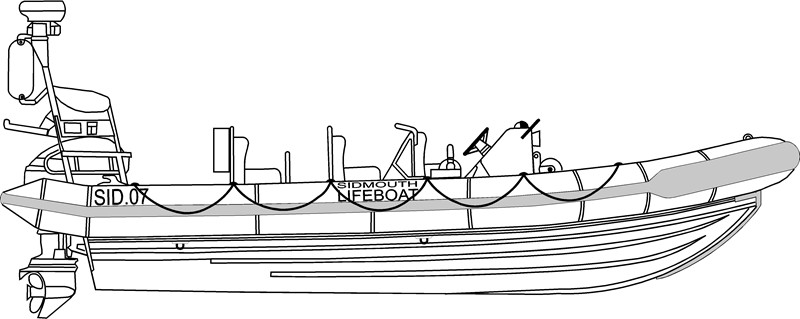 800x319 Arctic 24 Lifeboat - Lifeboat Sketch