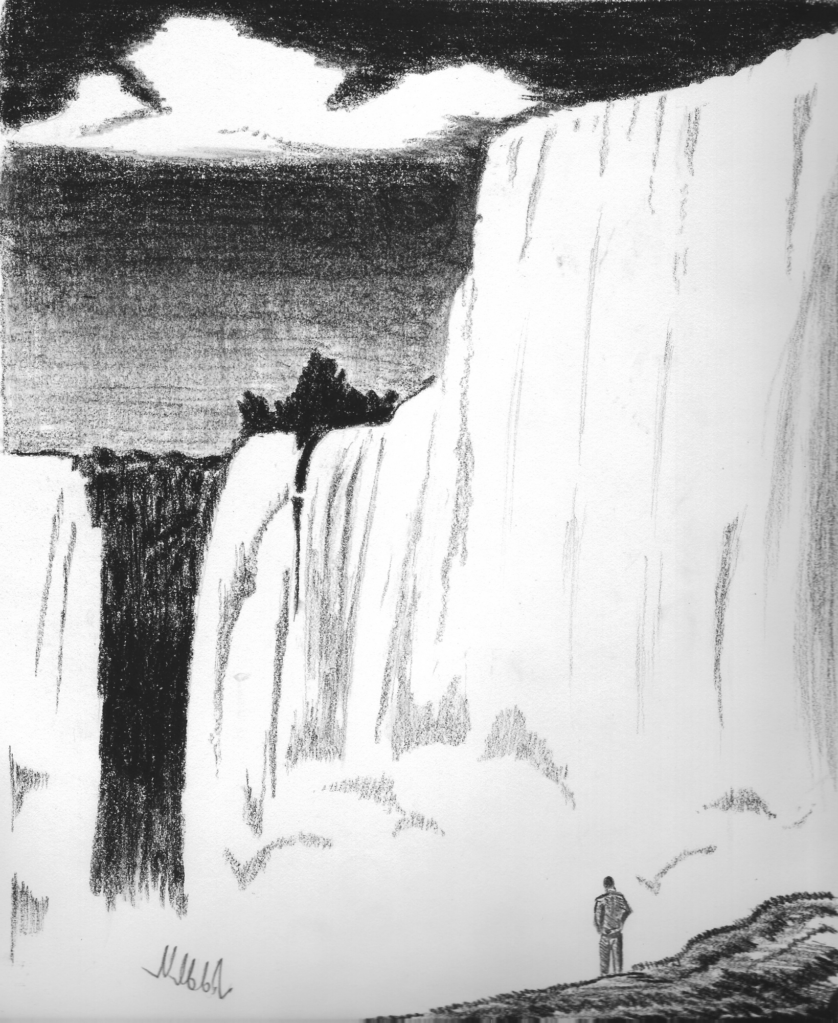 1639x2000 Pencil Drawing In Natural Images Pencil Sketch Of Nature Light - Light Pencil Sketch