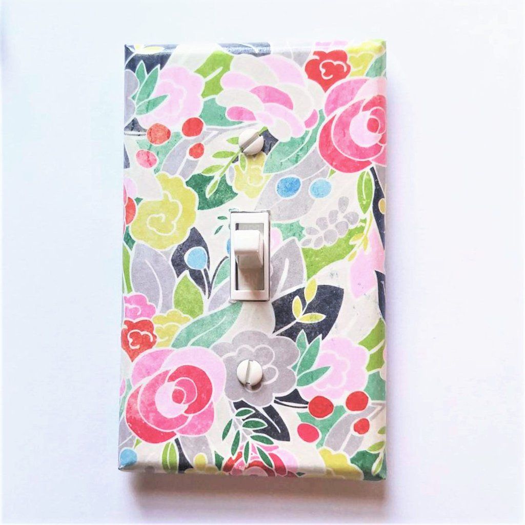 1024x1024 Flower Sketch Light Switch Cover - Light Switch Sketch