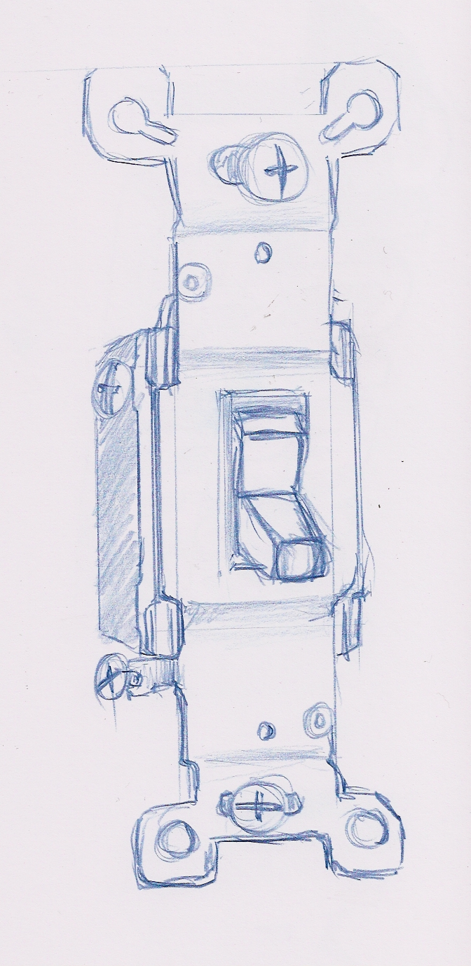 672x1378 43 The Old Bait Sketch 365 By Scott Hulme - Light Switch Sketch