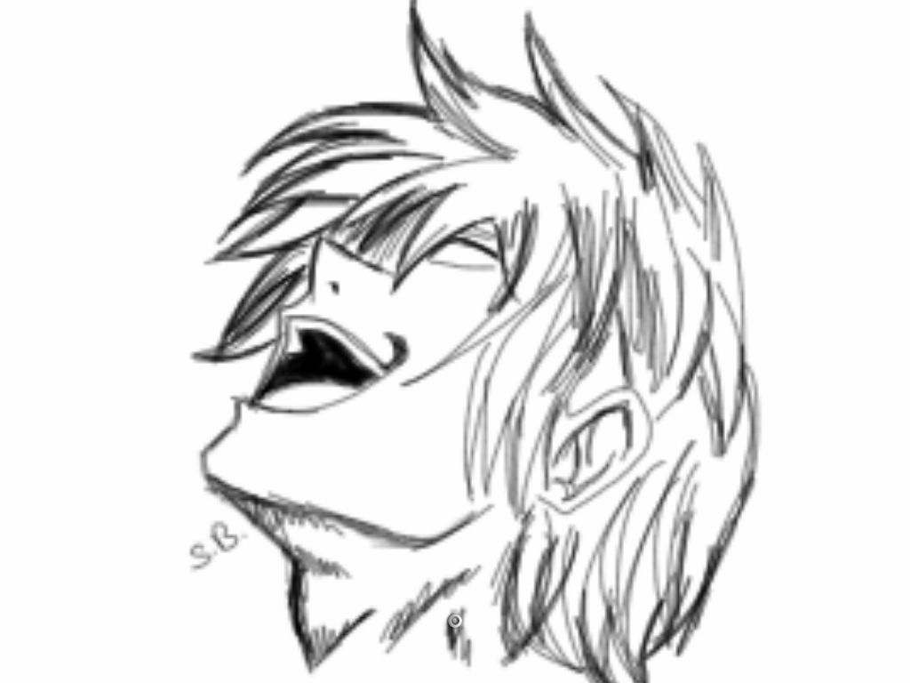 1024x768 Light Yagami - Light Yagami Sketch