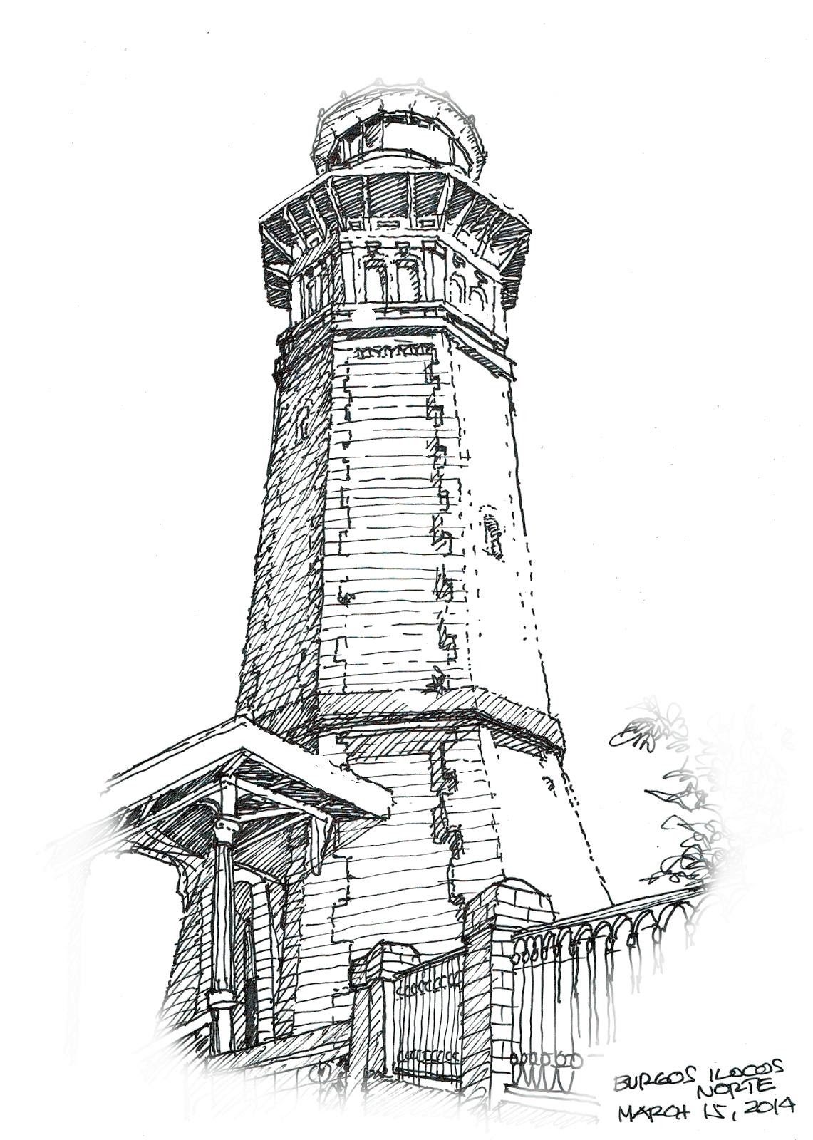 Александрийский маяк рисунок