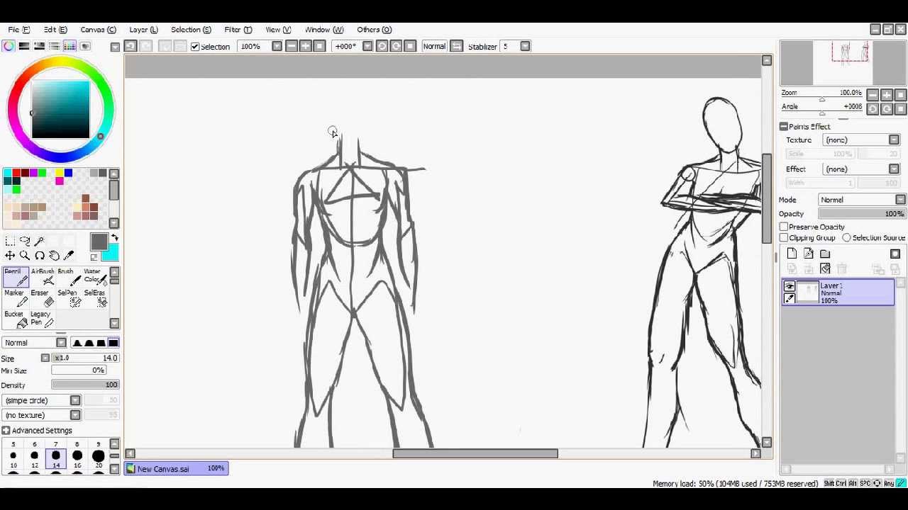 1280x720 Speed Sketch (Using The Lightning Bolt Technique) - Lightning Bolt Sketch