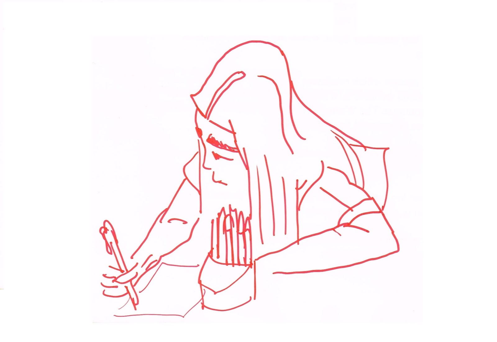 1600x1103 Lightning Sketch One Of My Students - Lightning Sketch