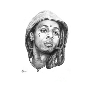 Lil Wayne Sketch at PaintingValley.com | Explore collection of Lil ...