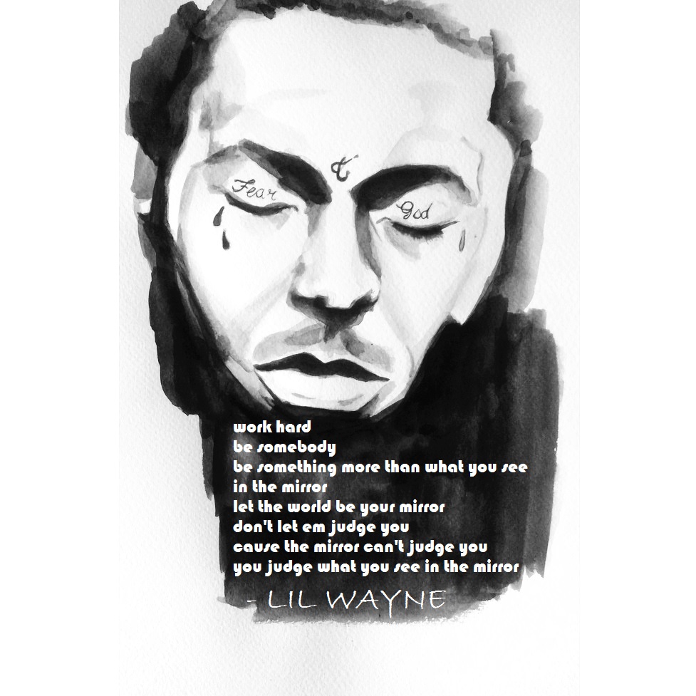 977x977 Lil Wayne Quote - Lil Wayne Sketch