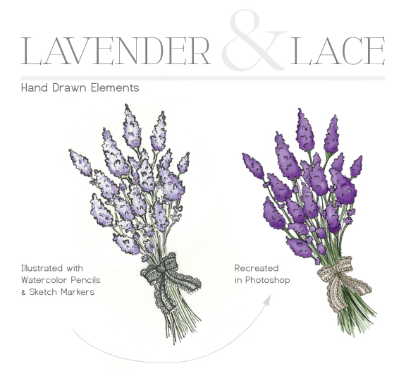 576x526 Drawn Lavender Sketch - Lilac Sketch