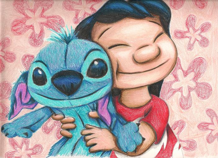701x509 Lilo Amp Stitch Sketch Angie Daley - Lilo And Stitch Sketch
