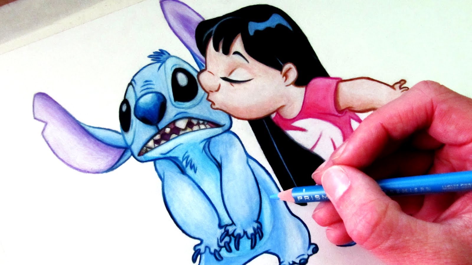 1600x900 How To Draw Lilo Amp Stitch - Lilo And Stitch Sketch