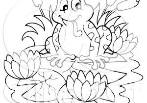 300x210 Drawings Of Frogs On Lily Pads Quick Pencil Sketch Of Frog On - Lily Pad Sketch