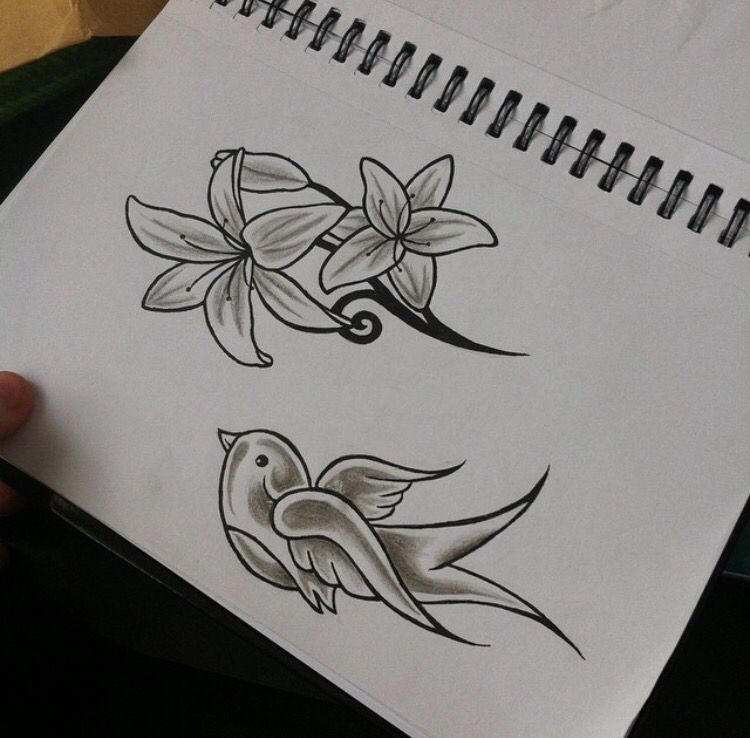 750x738 Simple Lily Sketch Henna Designs Tattoo, Henna - Lily Sketch Tattoo
